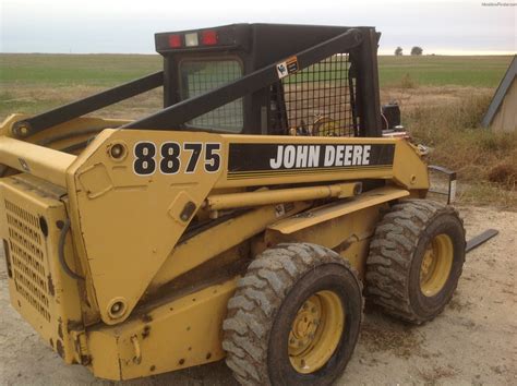 jd 8875 skid steer high flow kit|john deere 8875 lift capacity.